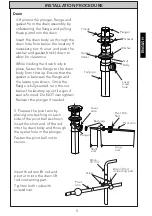 Предварительный просмотр 5 страницы Toto TLS01301U Installation And Owner'S Manual