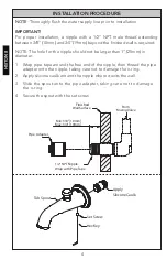 Предварительный просмотр 4 страницы Toto TS210EBN Installation And Owner'S Manual