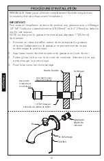 Предварительный просмотр 12 страницы Toto TS210EBN Installation And Owner'S Manual