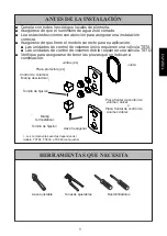 Preview for 9 page of Toto TS794C Installation Manual