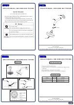 Предварительный просмотр 2 страницы Toto TTSR103MK Installation Manual