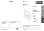 Toto TYC604 Instruction Manual preview