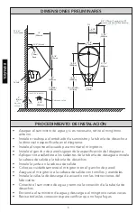 Предварительный просмотр 6 страницы Toto UT104E Installation Manua