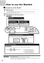 Preview for 12 page of Toto Washlet EK TCF6402G Instruction Manual