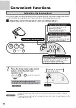 Preview for 14 page of Toto Washlet EK TCF6402G Instruction Manual