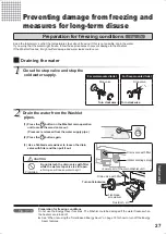 Preview for 27 page of Toto Washlet EK TCF6402G Instruction Manual