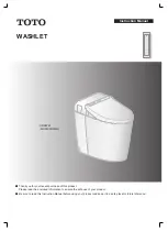 Preview for 2 page of Toto WASHLET MS922CUMFG Instruction Manual