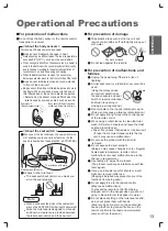 Preview for 14 page of Toto WASHLET MS922CUMFG Instruction Manual