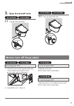 Preview for 17 page of Toto WASHLET RG TCF34120GEU Instruction Manual