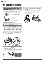 Preview for 38 page of Toto WASHLET RG TCF34120GEU Instruction Manual