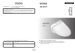 Toto WASHLET SW2024 Instruction Manual preview