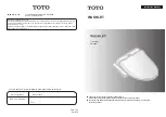 Предварительный просмотр 1 страницы Toto Washlet SW3004 Instruction Manual