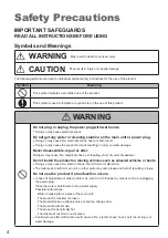 Preview for 5 page of Toto WASHLET SW3084 Instruction Manual