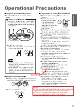 Предварительный просмотр 12 страницы Toto WASHLET SW3084 Instruction Manual