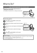 Preview for 49 page of Toto WASHLET SW573 Instruction Manual