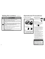 Preview for 6 page of Toto WASHLET TCF6530G Instruction Manual