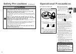 Preview for 6 page of Toto WASHLET TCF6632C3GV1 Instruction Manual