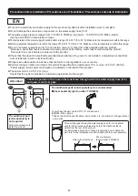 Предварительный просмотр 6 страницы Toto washlet Installation Manual