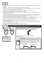 Предварительный просмотр 8 страницы Toto washlet Installation Manual