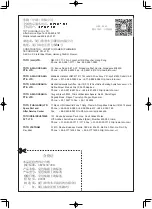 Предварительный просмотр 20 страницы Toto WH172AT Installation Instruction