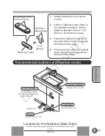 Предварительный просмотр 9 страницы Toto WI-TOUCH Instruction Manual