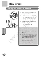 Предварительный просмотр 10 страницы Toto WI-TOUCH Instruction Manual