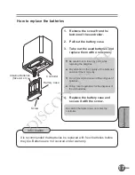 Предварительный просмотр 17 страницы Toto WI-TOUCH Instruction Manual