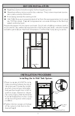 Preview for 3 page of Toto WT151M Installation And Owner'S Manual