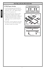 Preview for 6 page of Toto YB990 Installation And Owner'S Manual