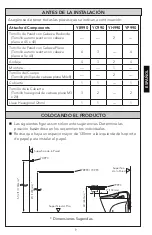 Preview for 9 page of Toto YB990 Installation And Owner'S Manual