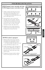 Preview for 15 page of Toto YB990 Installation And Owner'S Manual