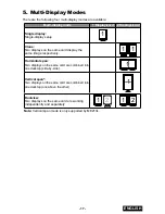 Preview for 19 page of Totoku LV22E4-N1 User Manual