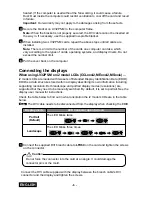 Предварительный просмотр 8 страницы Totoku LV32P5-M User Manual