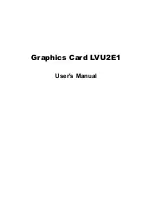 Предварительный просмотр 3 страницы Totoku LVU2E1 User Manual