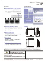 Preview for 2 page of Totoku ME195 Manual