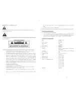 Предварительный просмотр 2 страницы Touch Audio VD-400i User Manual