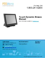 Preview for 1 page of Touch Dynamic Breeze Touch B13 Manual