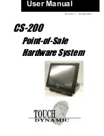 Preview for 1 page of Touch Dynamic CS-200 User Manual