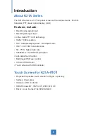 Preview for 5 page of Touch Revolution K21A Series User Manual