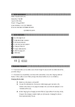 Preview for 2 page of TOUCHBeauty TB-1883 Instruction Manual