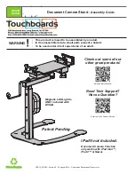 Предварительный просмотр 1 страницы Touchboards Dewey DCS1A Assembly Manual