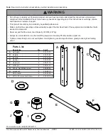 Preview for 2 page of Touchboards PANA-103MTV Installation And Assembly