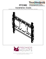 Touchboards PFDM2 Installation Manual предпросмотр