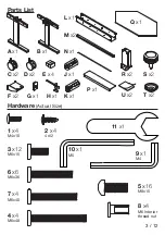 Preview for 3 page of Touchboards STANDUP-CCF60-B Assembly Manual