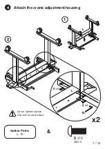 Preview for 7 page of Touchboards STANDUP-CCF60-B Assembly Manual