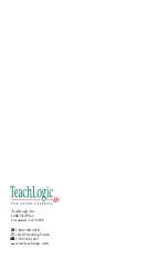 Preview for 28 page of Touchboards TeachLogic VoiceLink Plus Owner'S Manual