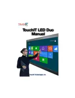 Preview for 1 page of TouchIT LED Duo Manual