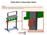 Preview for 8 page of TouchIT MOBI WMK-F4 Assembly Manual