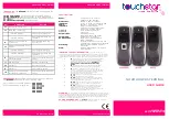 TouchStar Nohmad Fingerprint User Manual preview