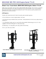 Предварительный просмотр 4 страницы Touchstone 32820 Owner'S Manual